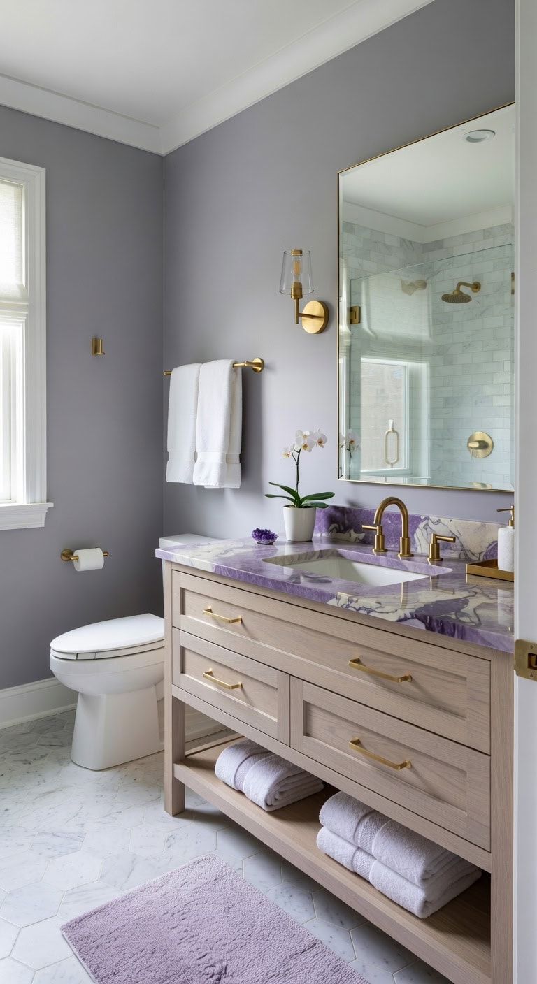 luxurious sophisticated visually captivating bathroom centerpiece