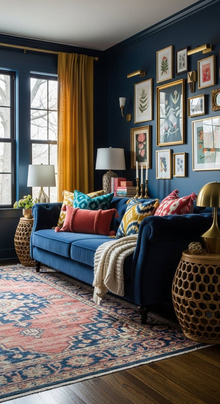 maximalist layered colorful personal