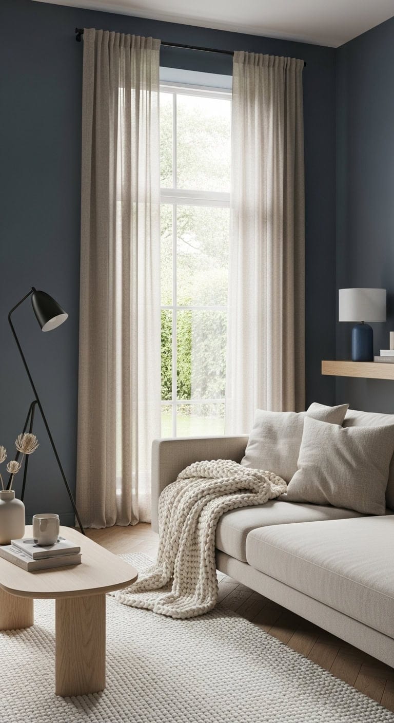 minimalist serene grounded calming