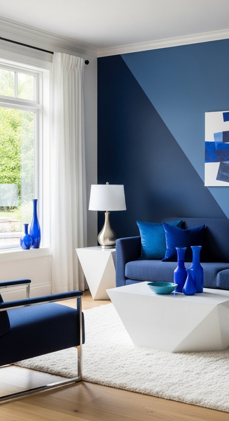 modern bold color blocking