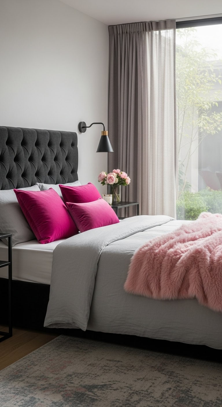 modern feminine contrast