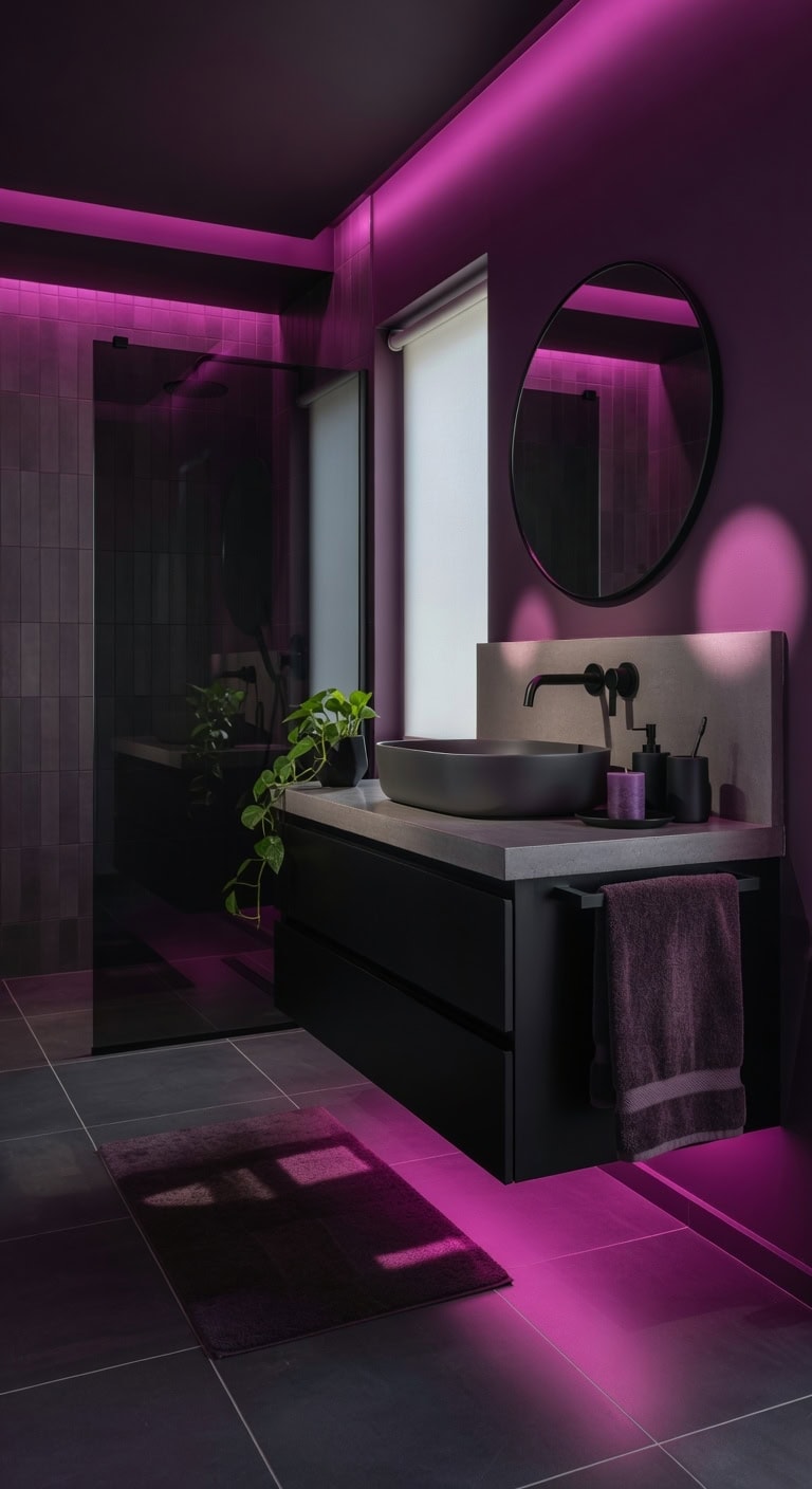 moody dramatic textured evening ambiance