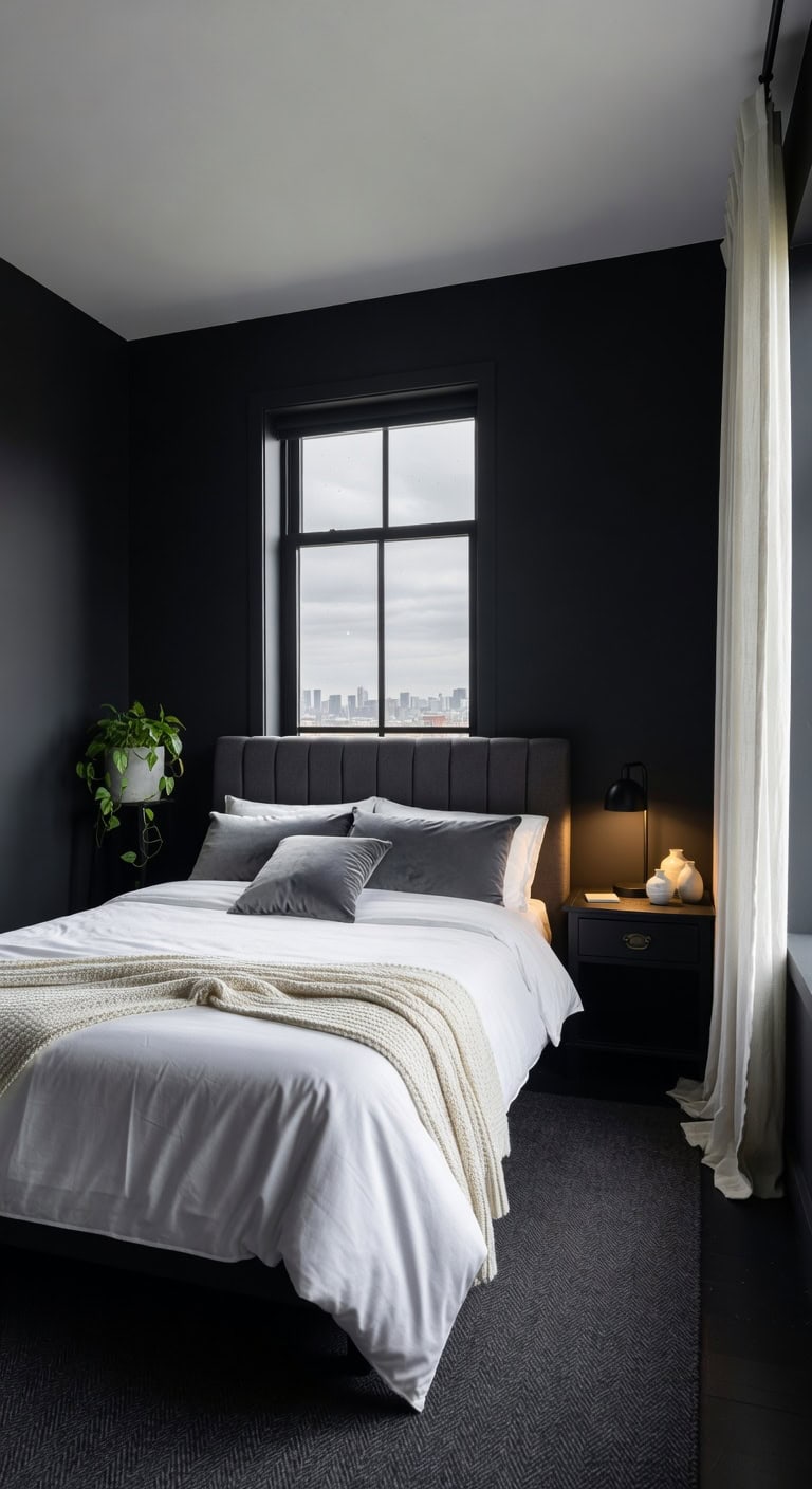 moody modern matte luxurious