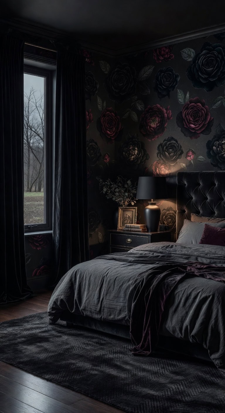 moody sophisticated romantic layered