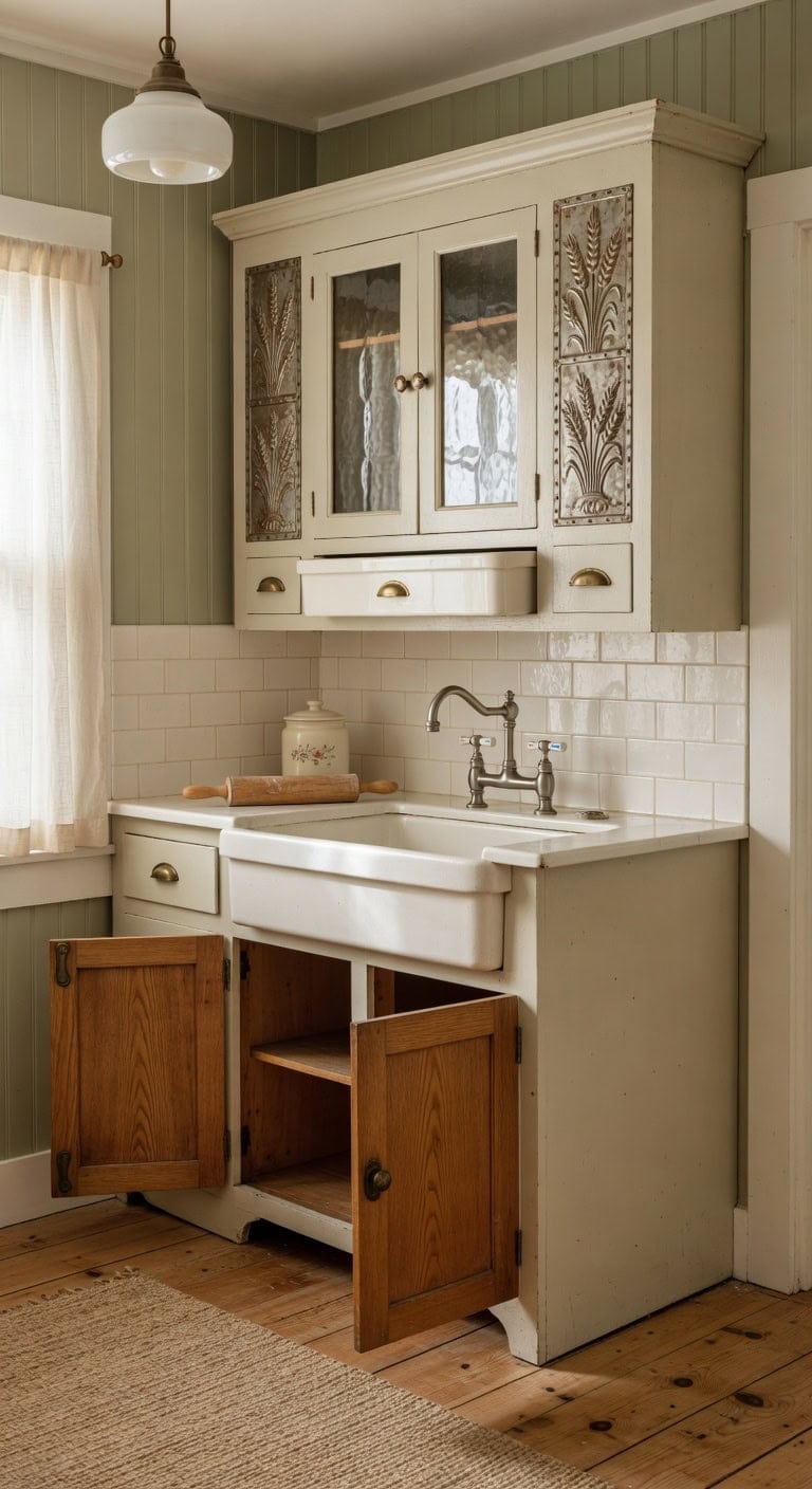 nostalgic vintage charm freestanding storage