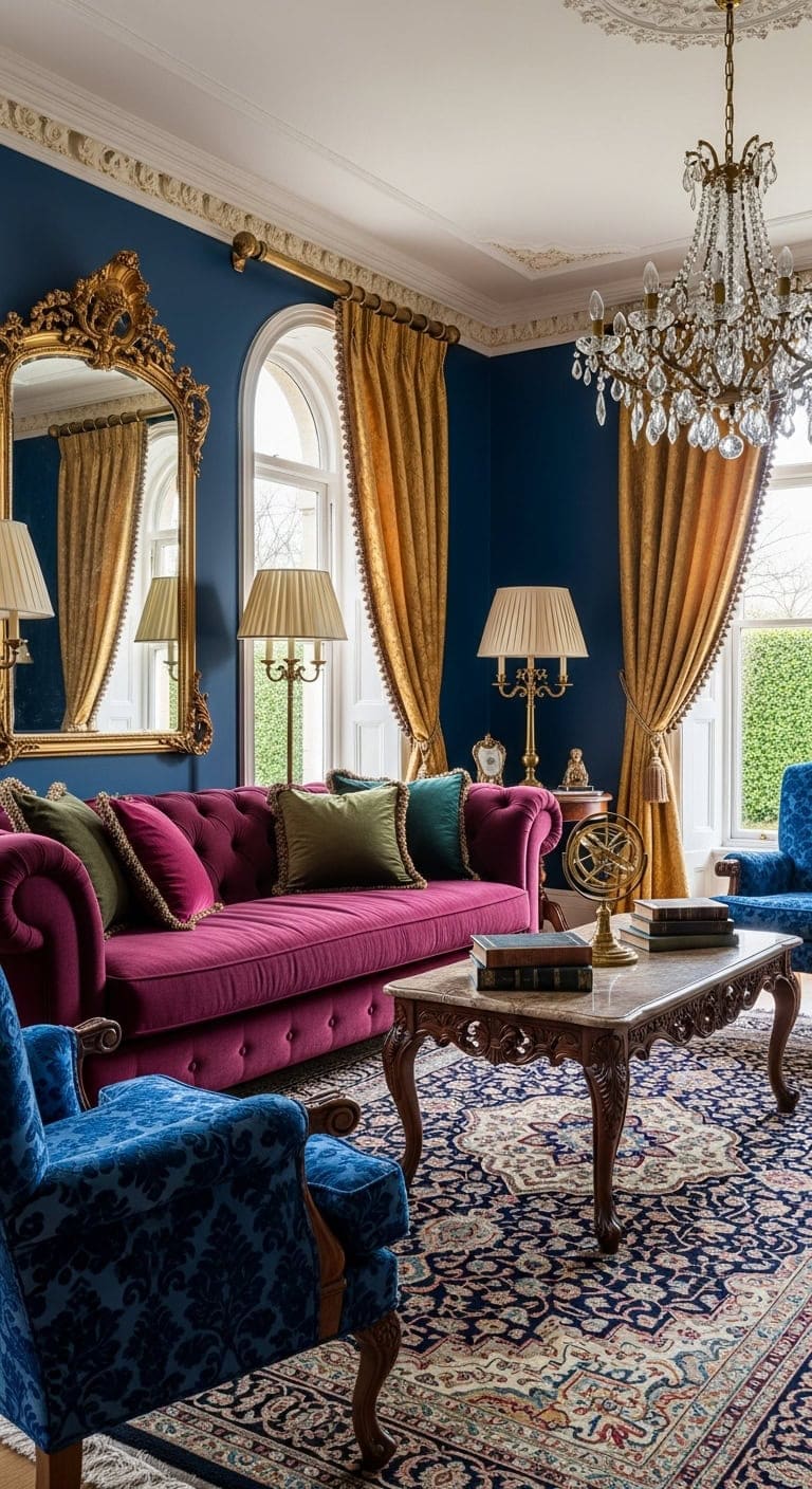 opulent dramatic victorian inspired interiors