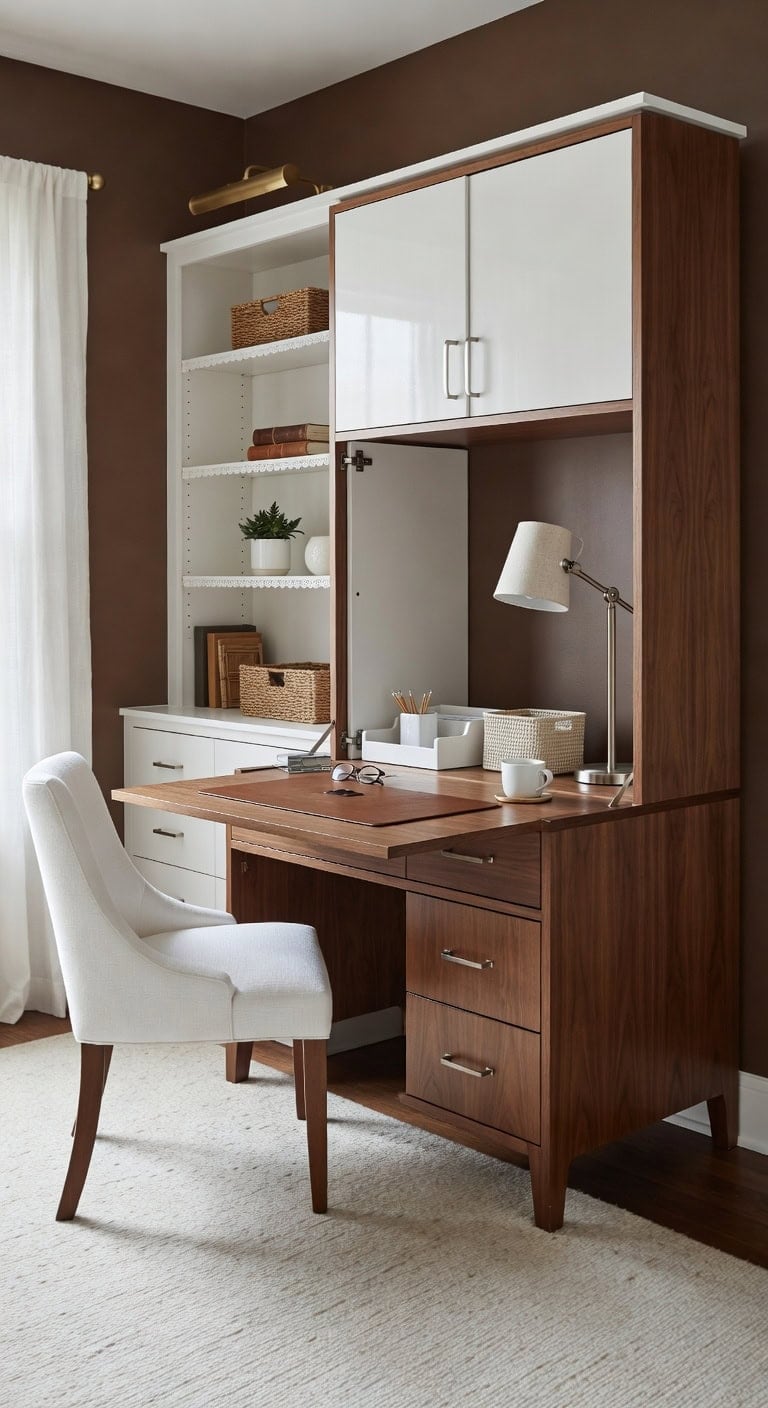 organized clutter concealing functional aesthetically pleasing