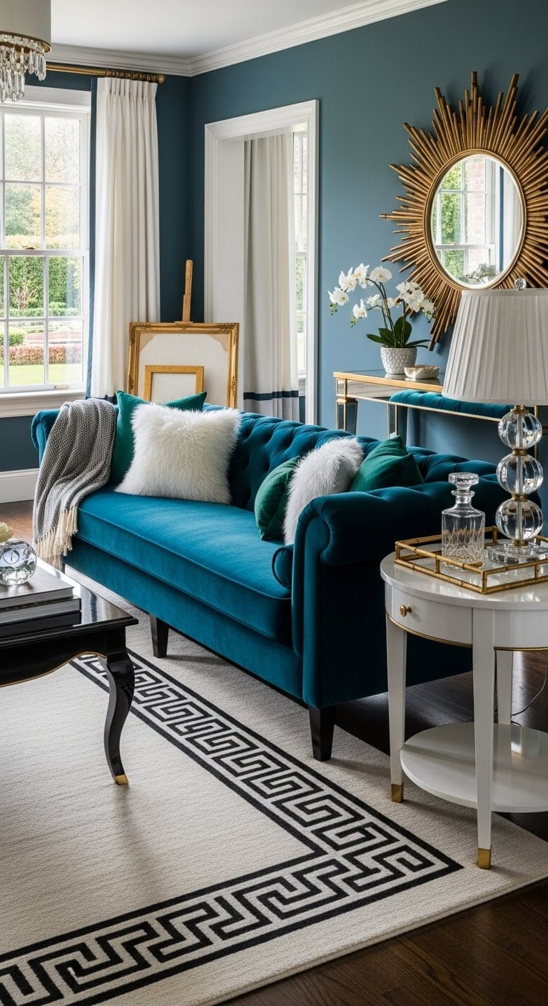 plush gleaming luxurious sophisticated