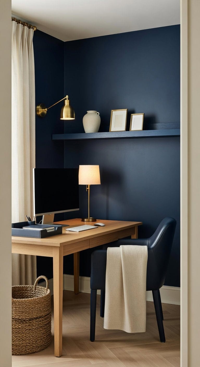 polished credible warm broadcast ready