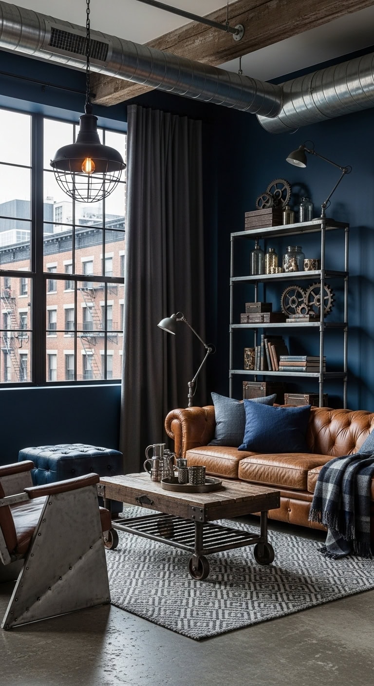 raw edgy industrial inviting