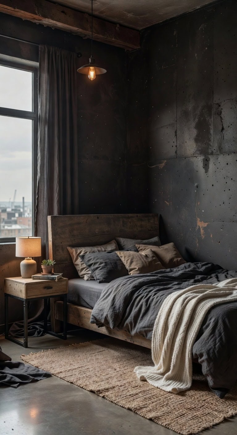 raw urban cozy loft