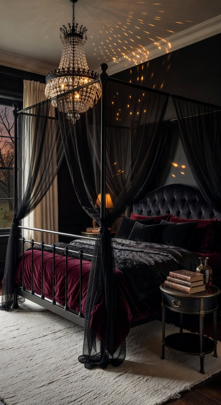 refined luxury through lighting statement