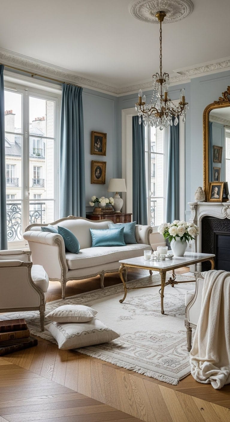 refined parisian duck egg elegance