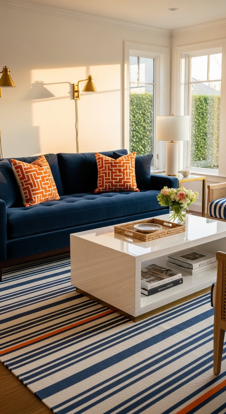 refreshing blue living room decor