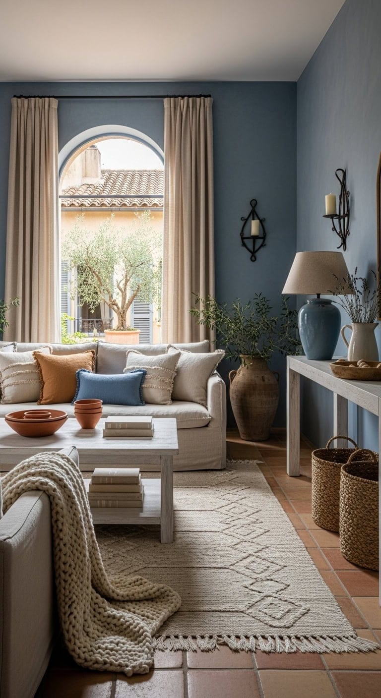 relaxed mediterranean coastal charm