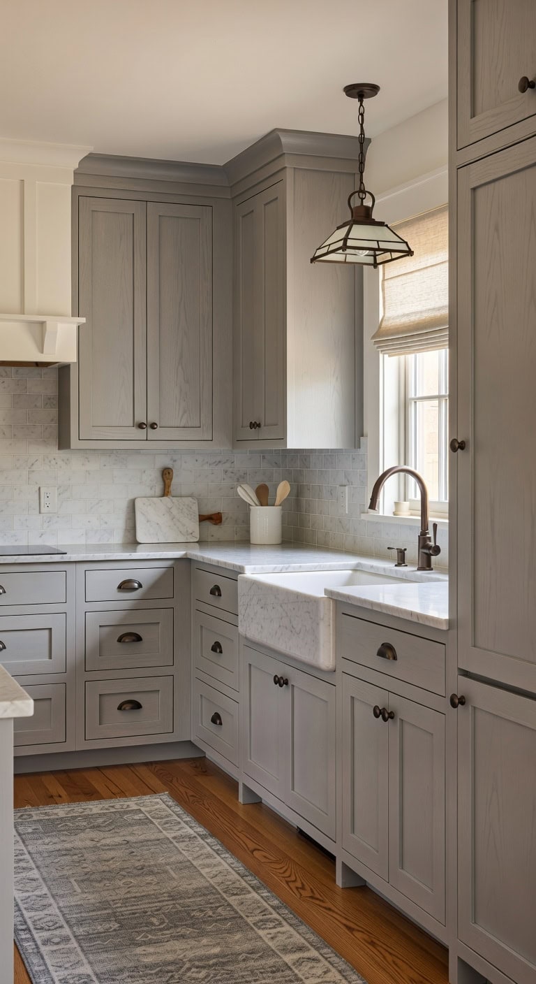 relaxed timeless craftsman kitchen design