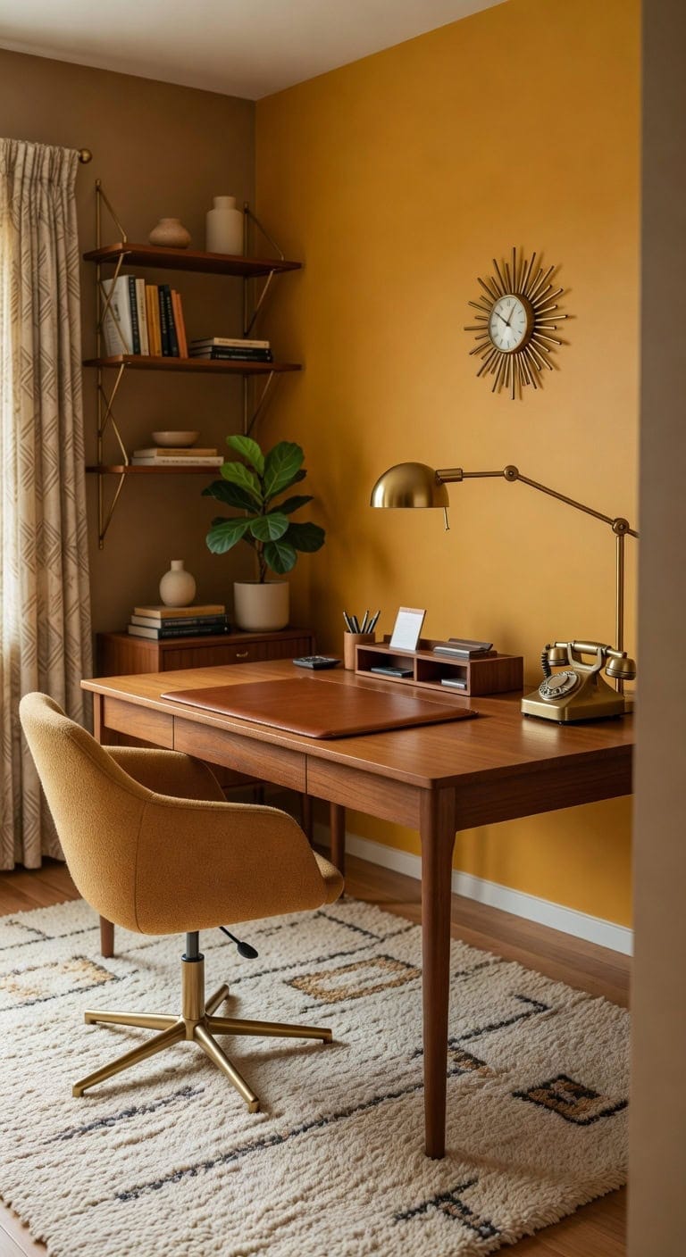 retro elegance modern productivity