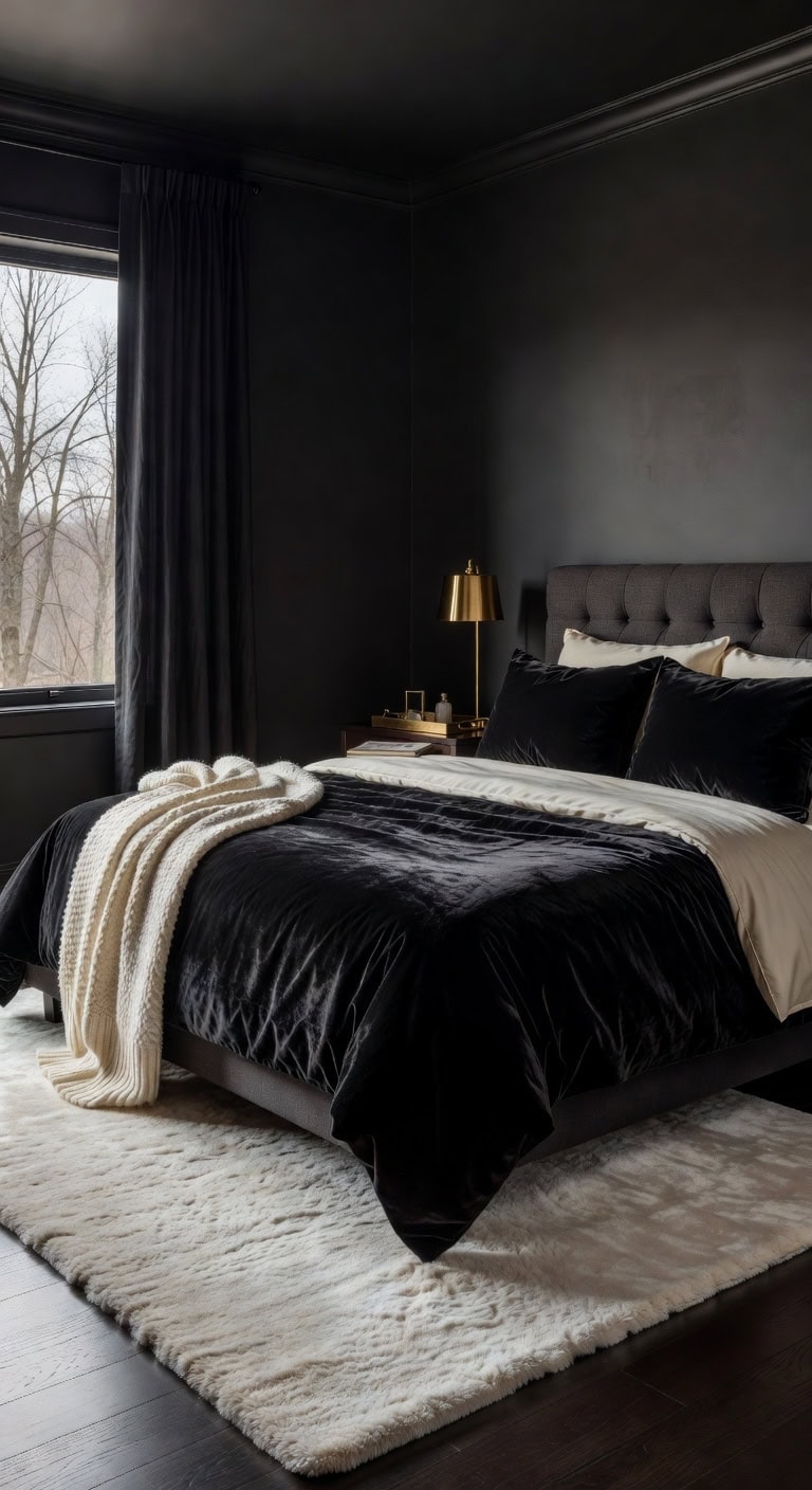 rich cozy luxurious textured