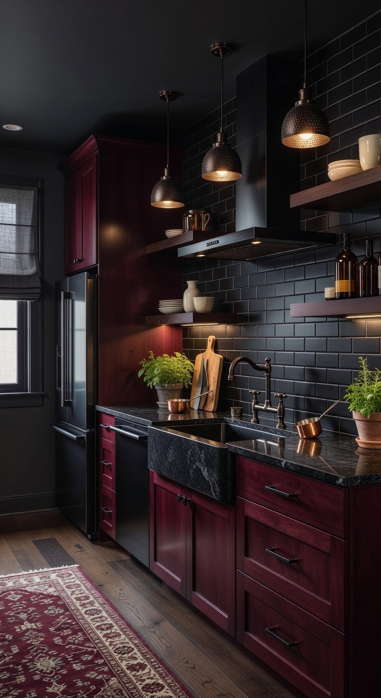 rich luxurious dramatic inviting