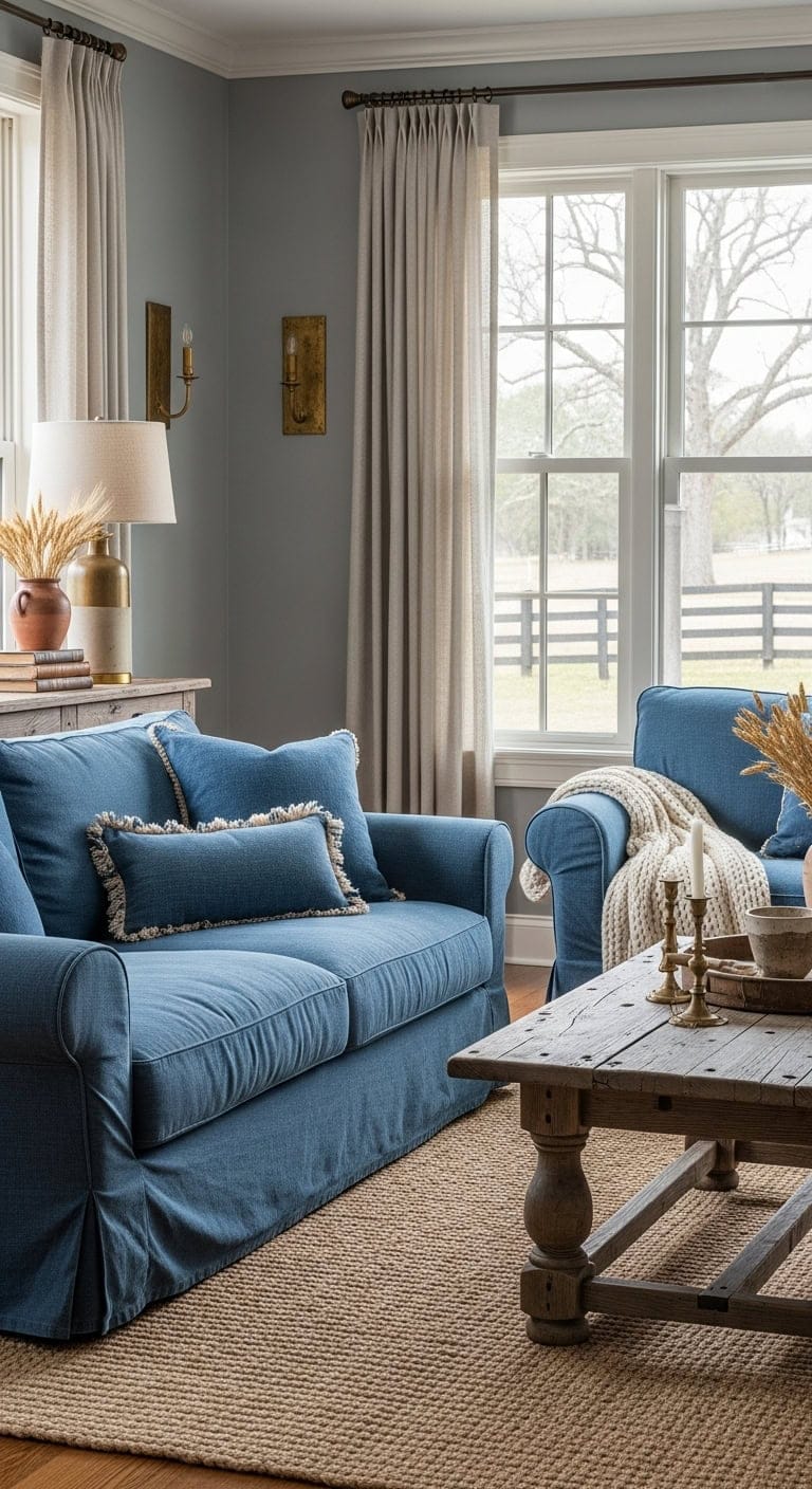 rustic chic timeless denim opulence refined imperfection