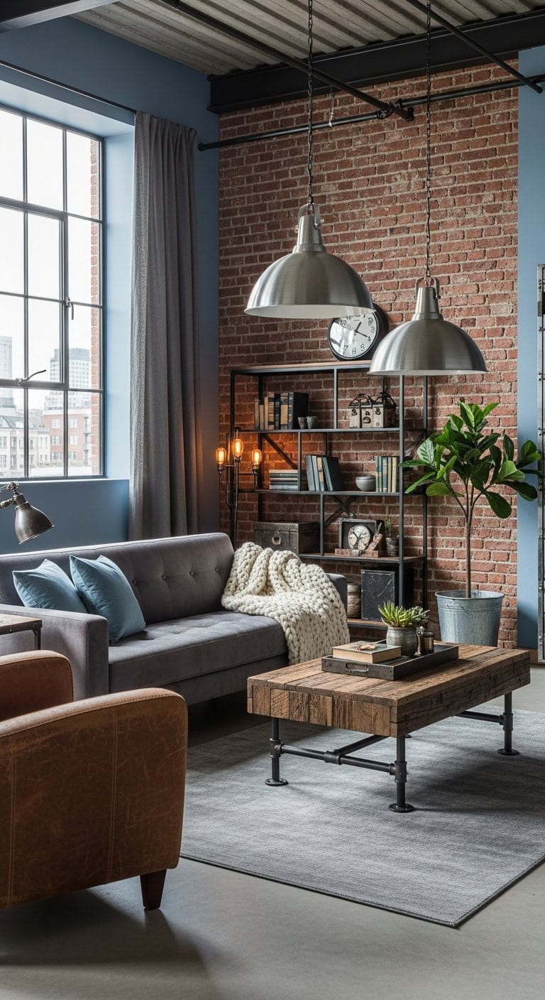 rustic meets refined industrial chic