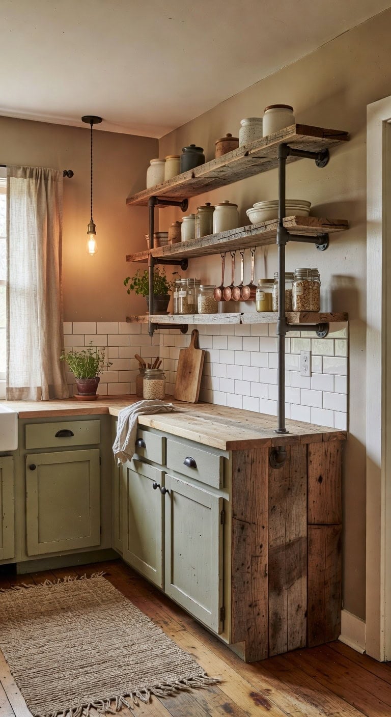 rustic textural functional imperfect