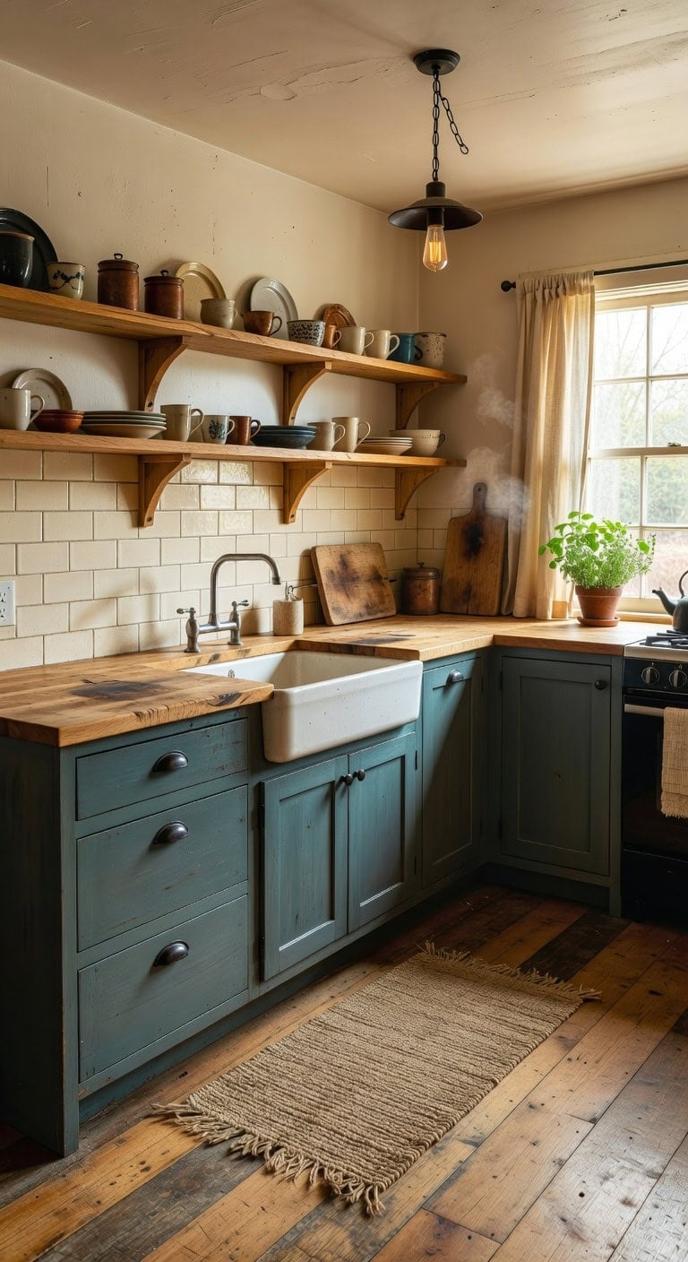 rustic warmth natural textures farmhouse charm