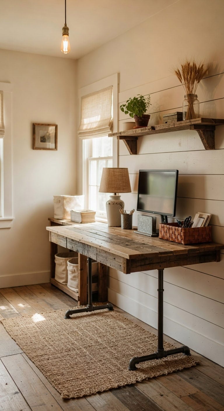 rustic weathered farmhouse reclaimed