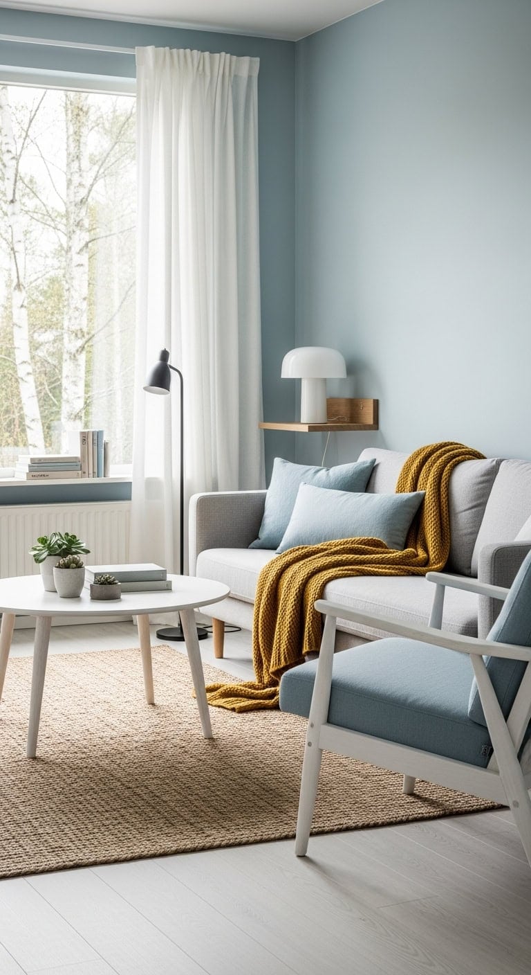 scandinavian simplicity calming yet cheerful