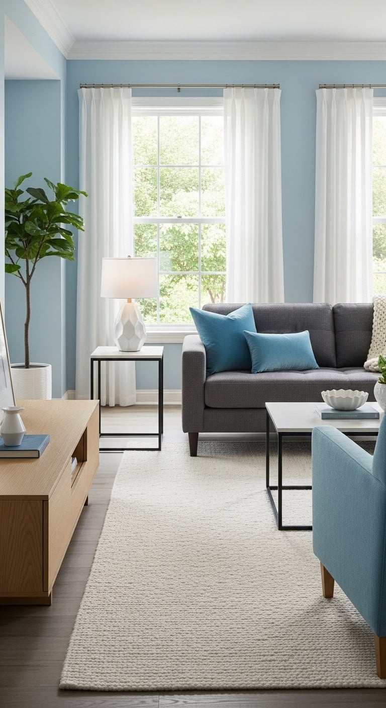 serene calming contemporary sophisticated