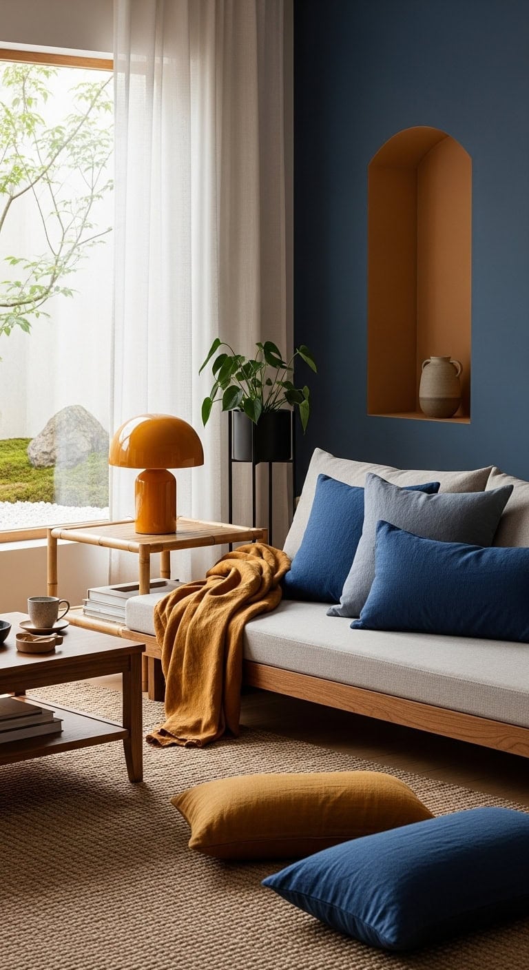 serene grounded intentional minimalist