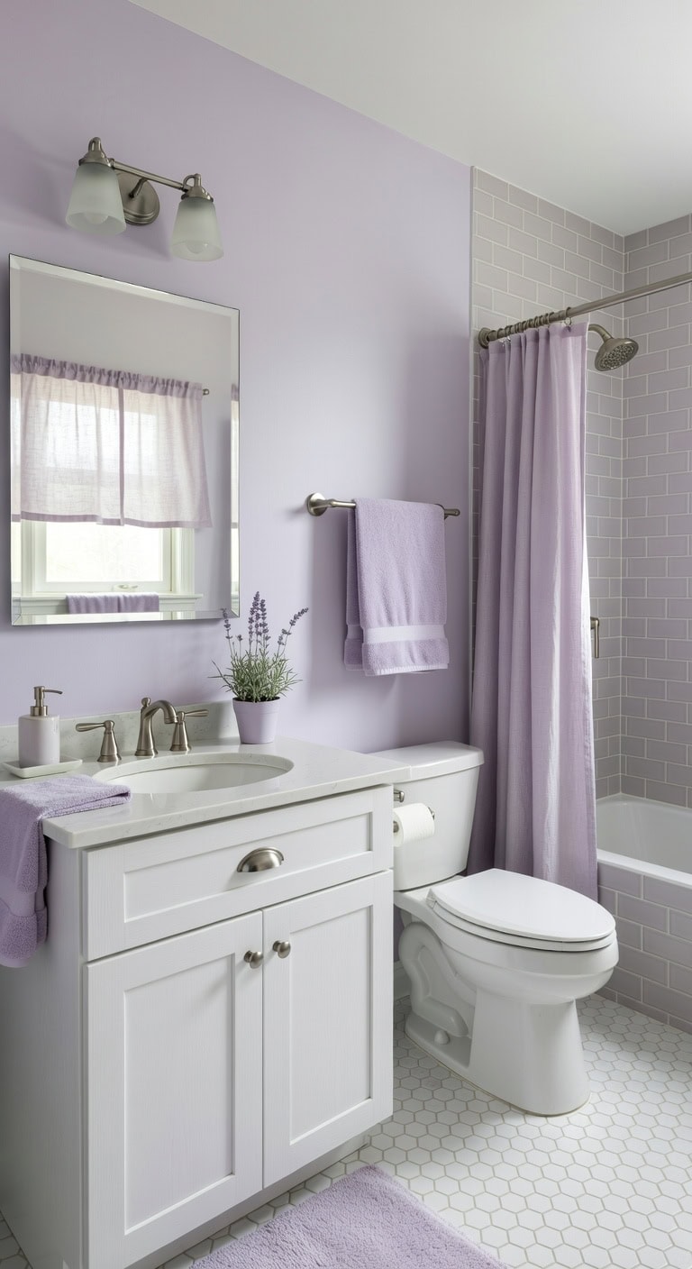 serene layered monochromatic harmonious