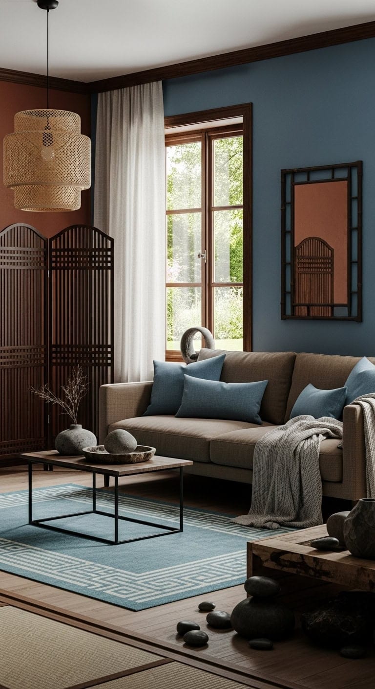 serene natural layered mindful