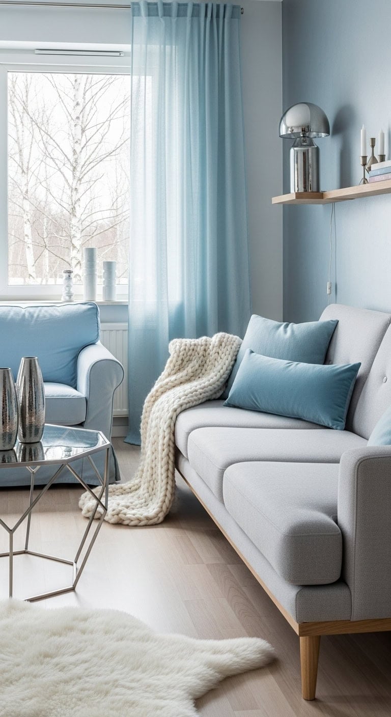 serene scandinavian living room simplicity