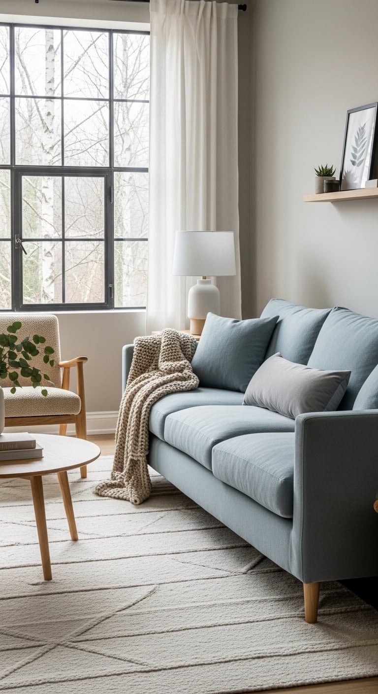 serene scandinavian simplistic softness