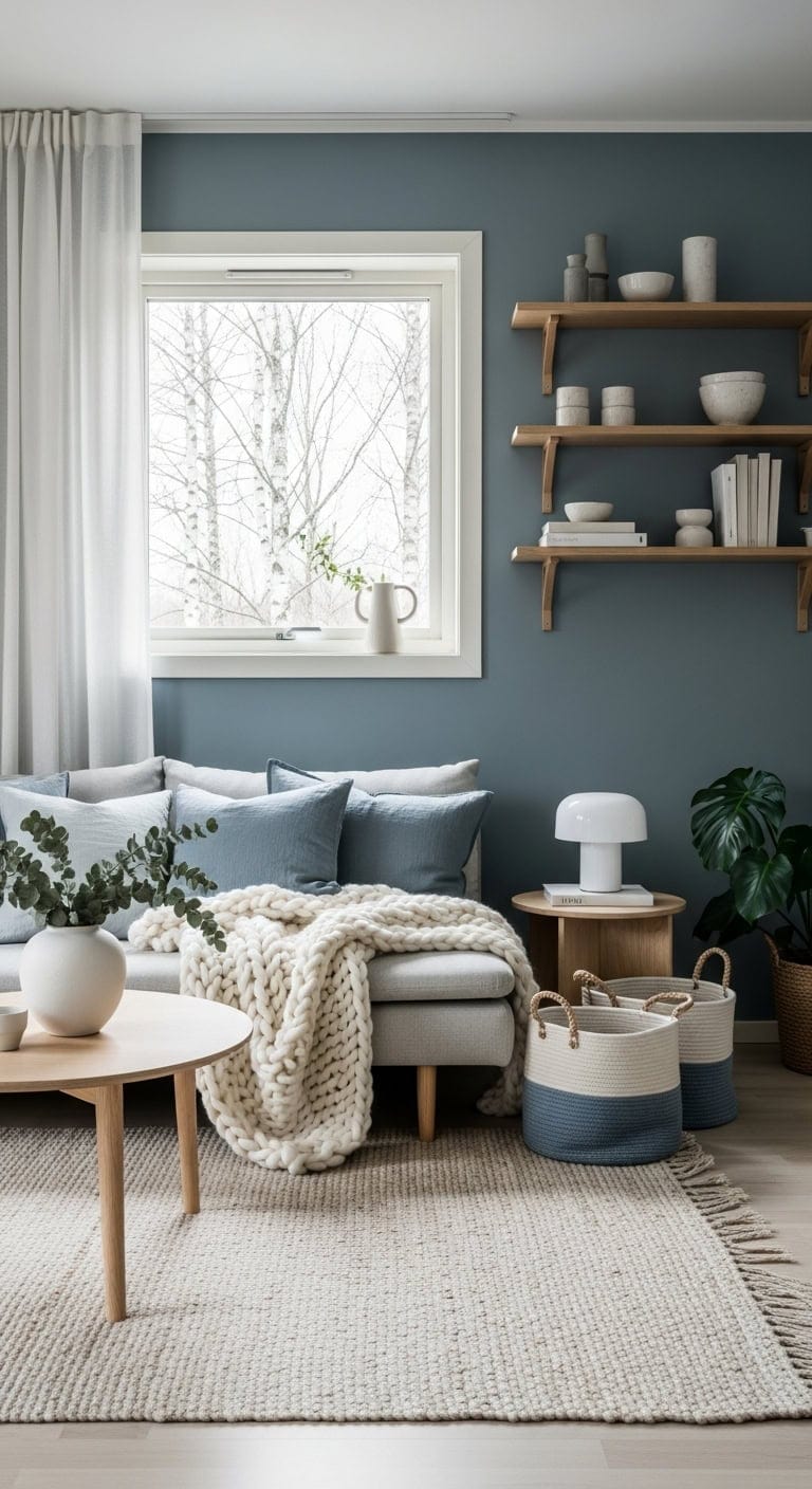 simple calming nordic aesthetic