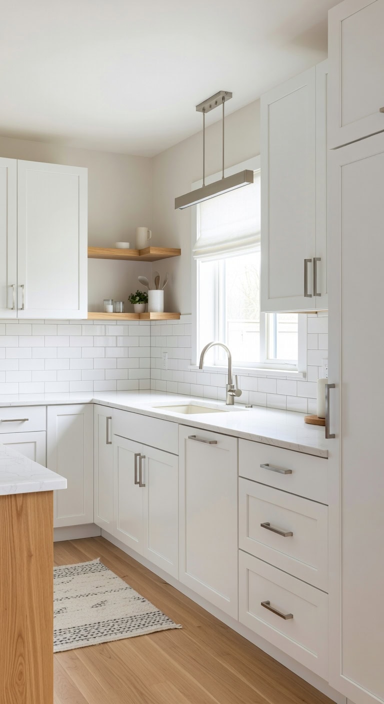 sleek minimal contemporary kitchen hardware