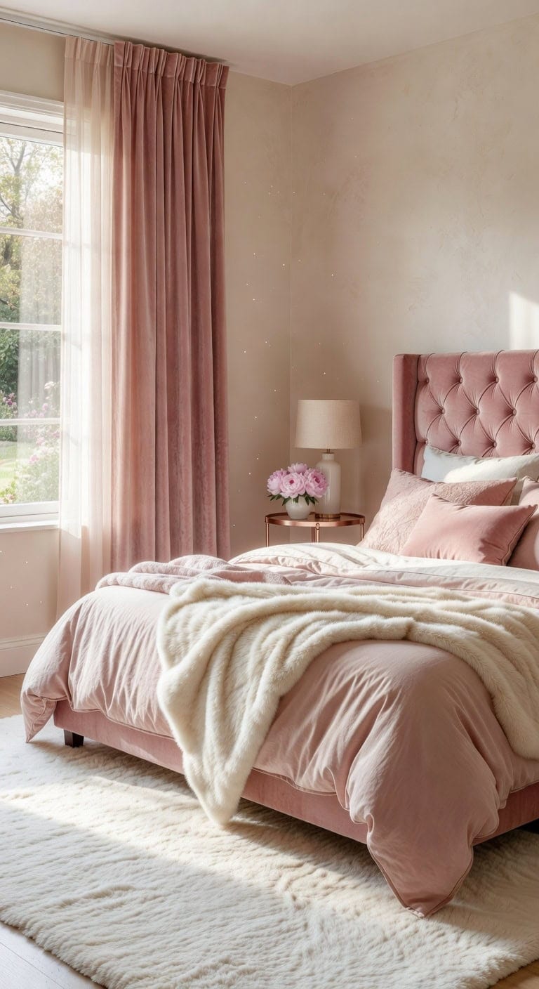 soft feminine dreamy bedroom retreat