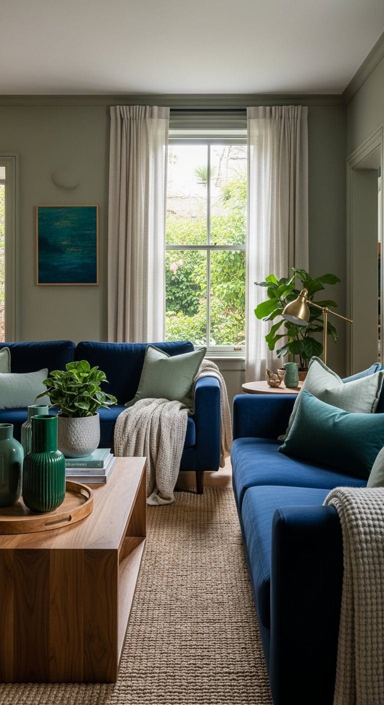 sophisticated calming harmonious complementary