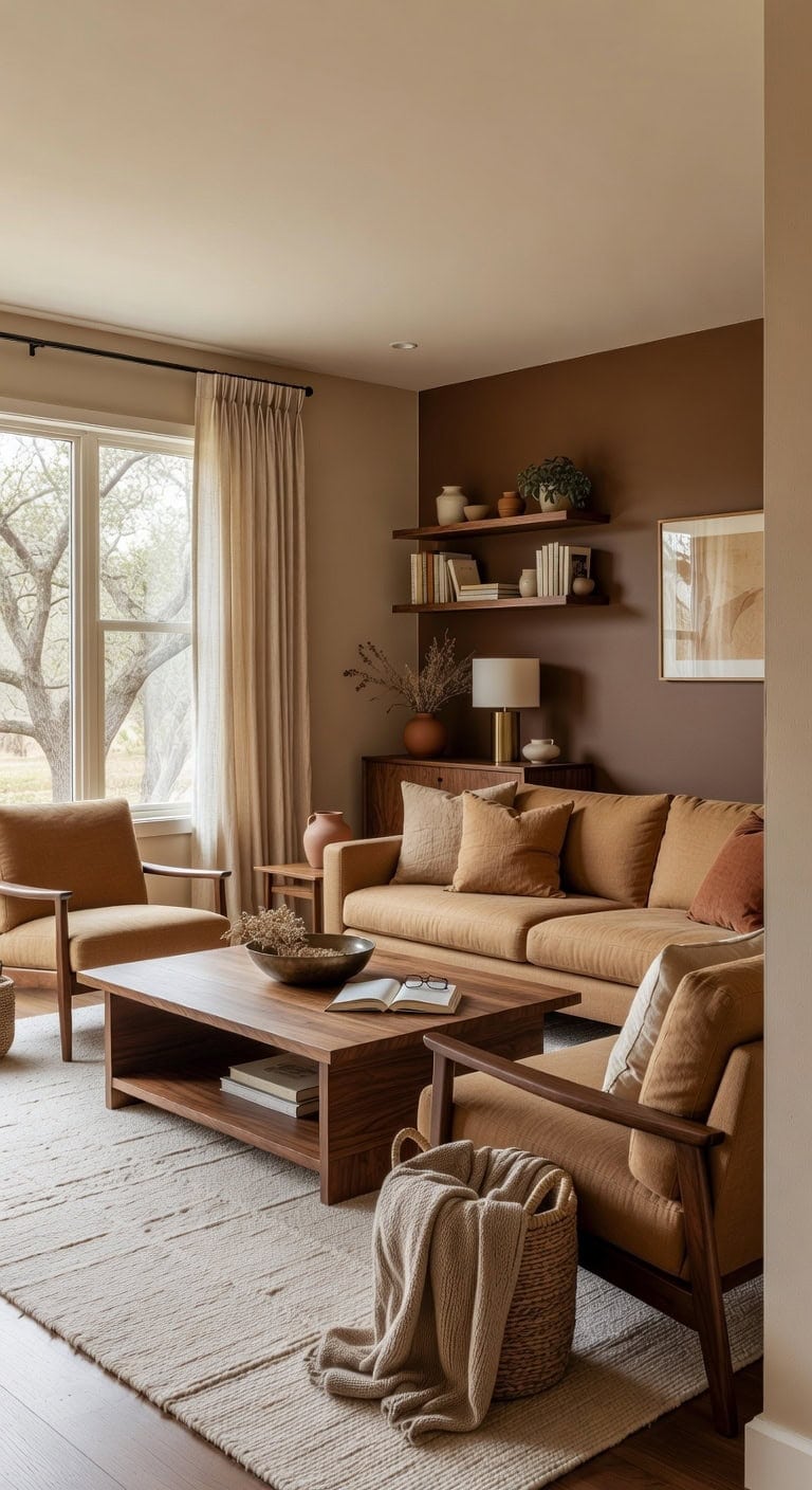 sophisticated classic timeless walnut foundation