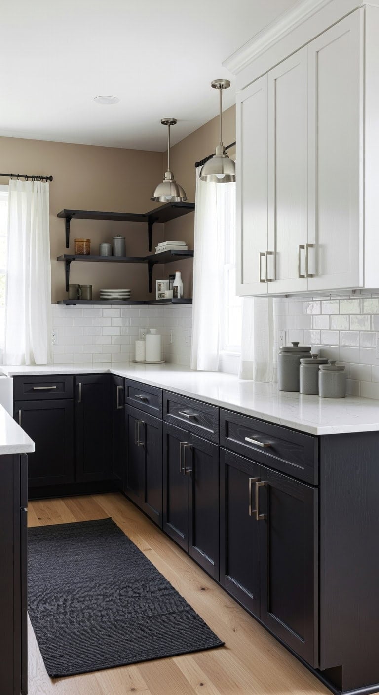 sophisticated contrasting modern harmonious