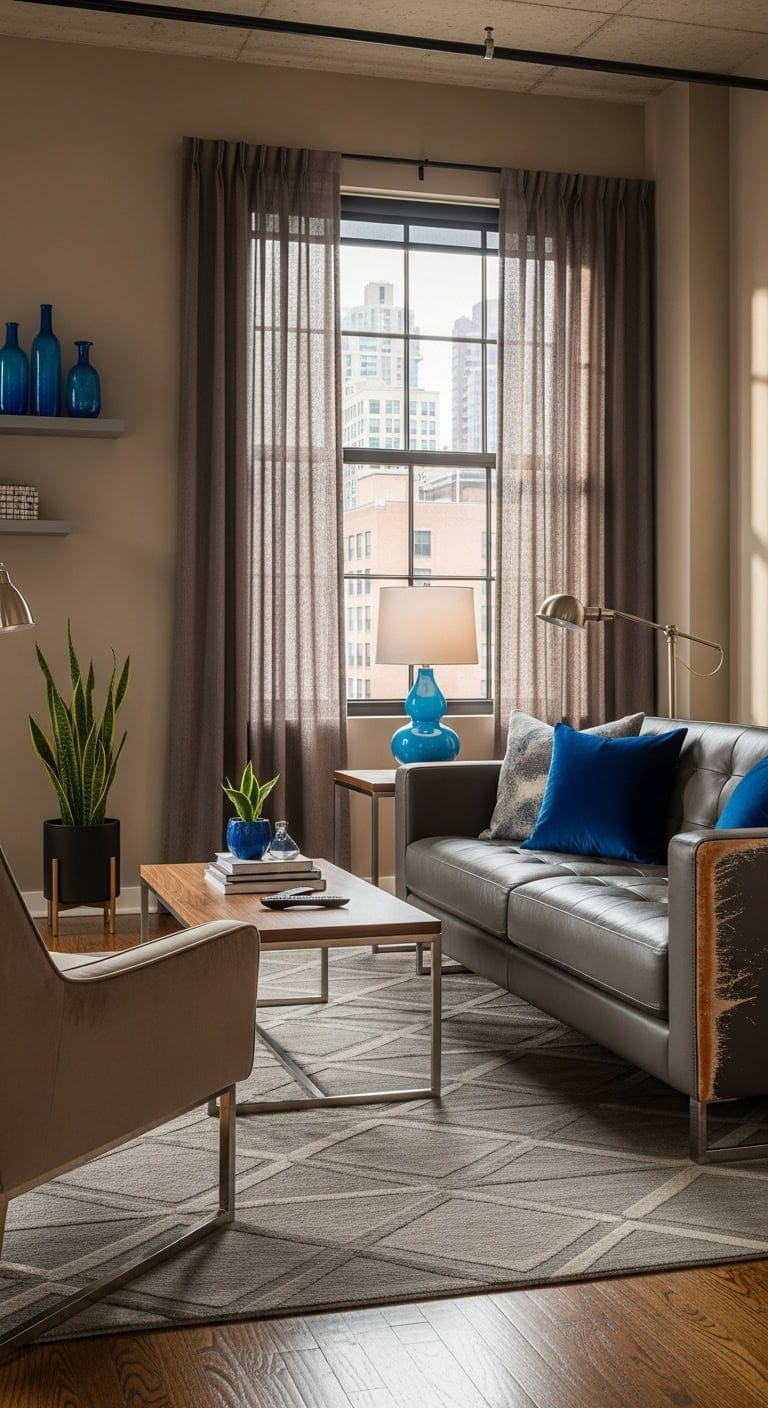 sophisticated yet vibrant urban contemporary design