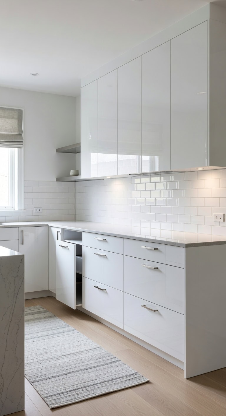 streamlined storage minimalist aesthetic hidden functionality