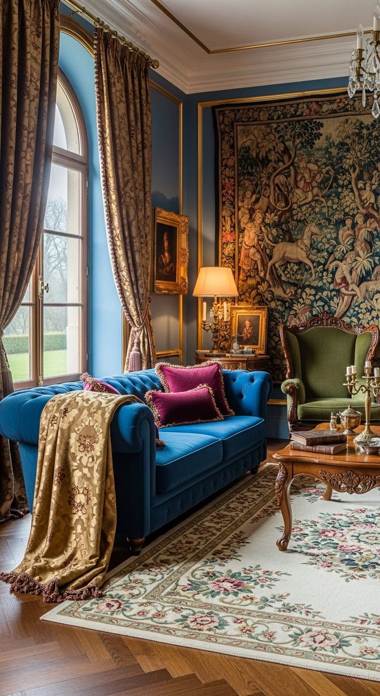 sumptuous european manor sophistication