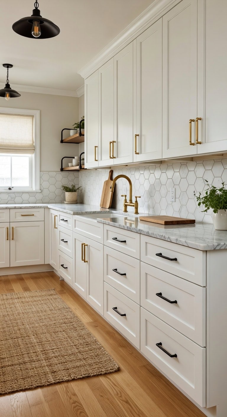 transformative oversized cabinet hardware statement