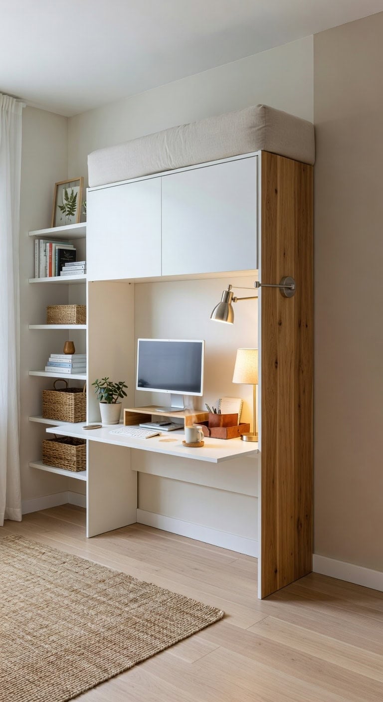 transformative workspace bedroom fusion for small spaces