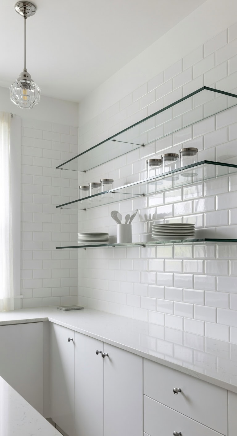 transparent minimalist floating visually focused