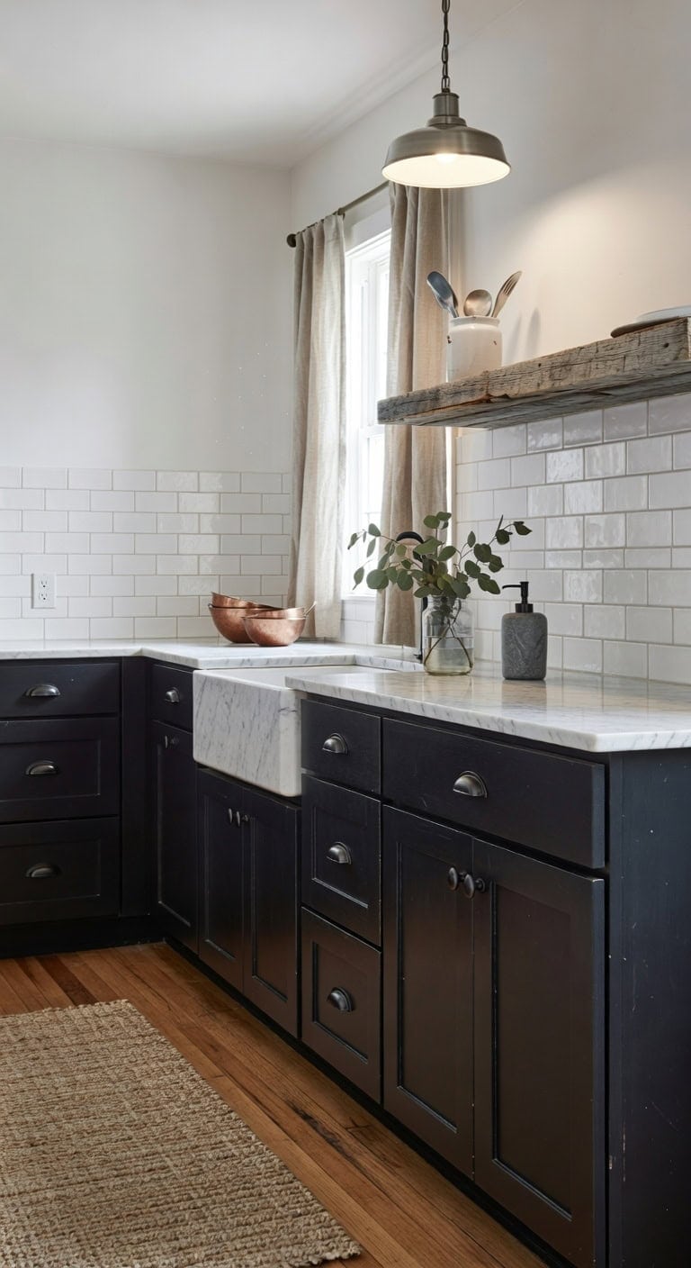 versatile charcoal black kitchen color adaptability