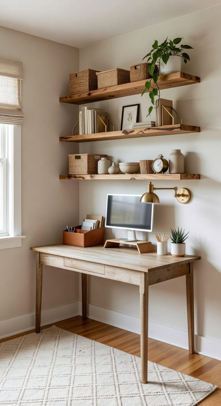 vertical wall mounted display storage solution