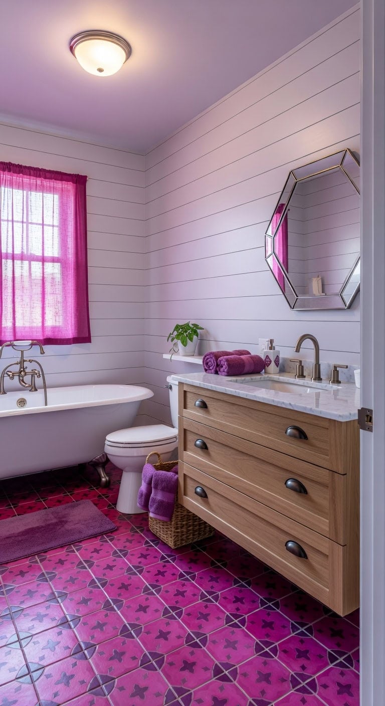 vibrant geometric cement tile patterns